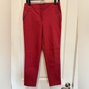 The Loft Marisa Skinny pants. Rose pink. Size 4R.